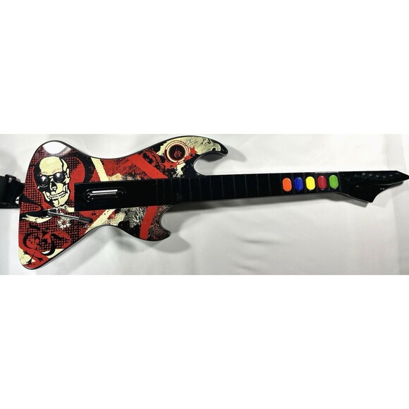 React Reaper Model #RTPS2696 Guitar Hero Guitar Controller No Dongle Tested - Picture 2 of 11